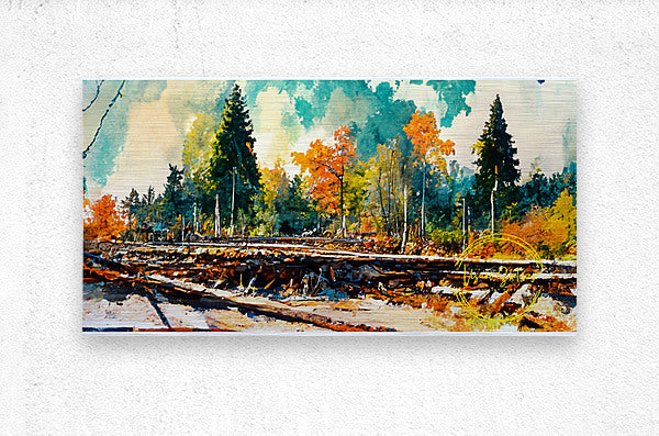 627321 :: Brushed Metal Print