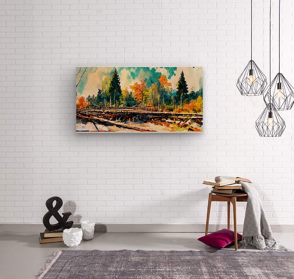 627321 :: Wood Print