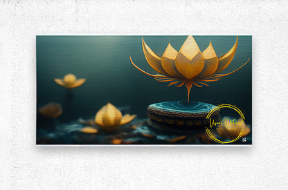 628100 :: Brushed Metal Print