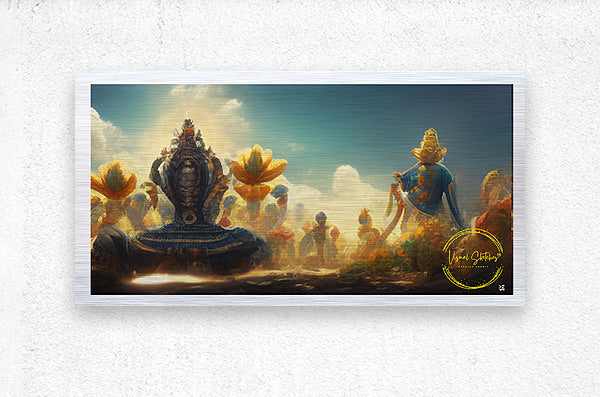 629709 :: Brushed Metal Print